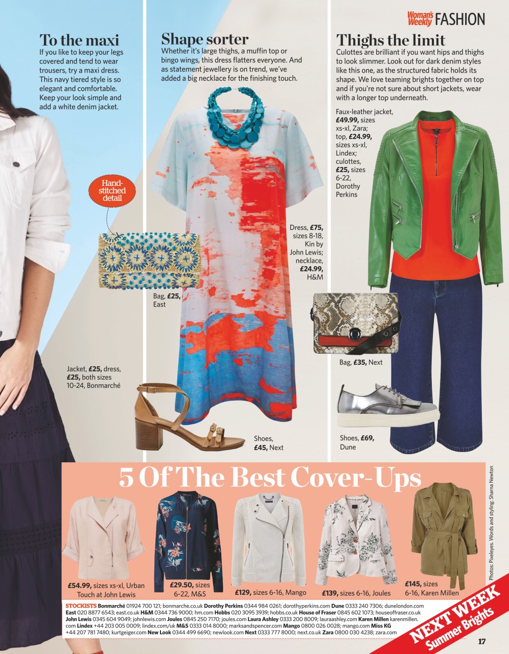 Woman's Weekly Preview Pages