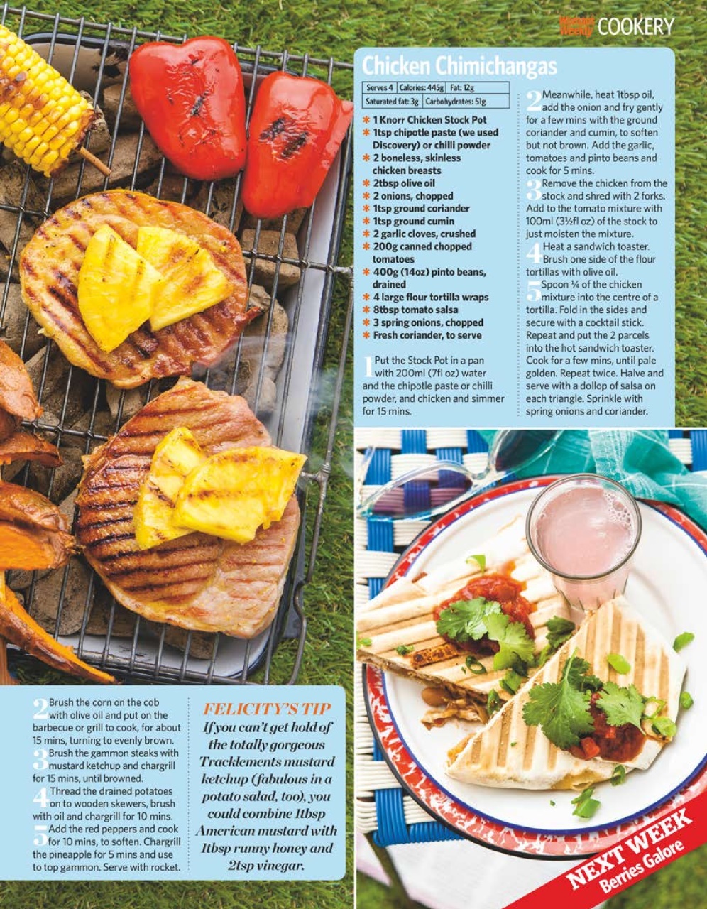 Woman's Weekly Preview Pages