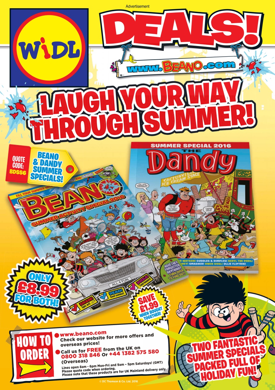 Beano Preview Pages