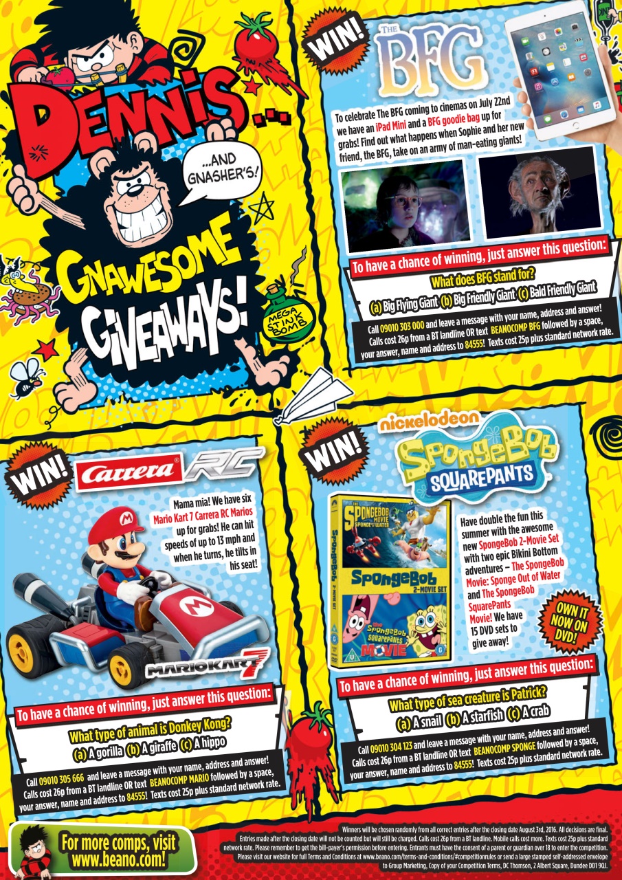 Beano Preview Pages