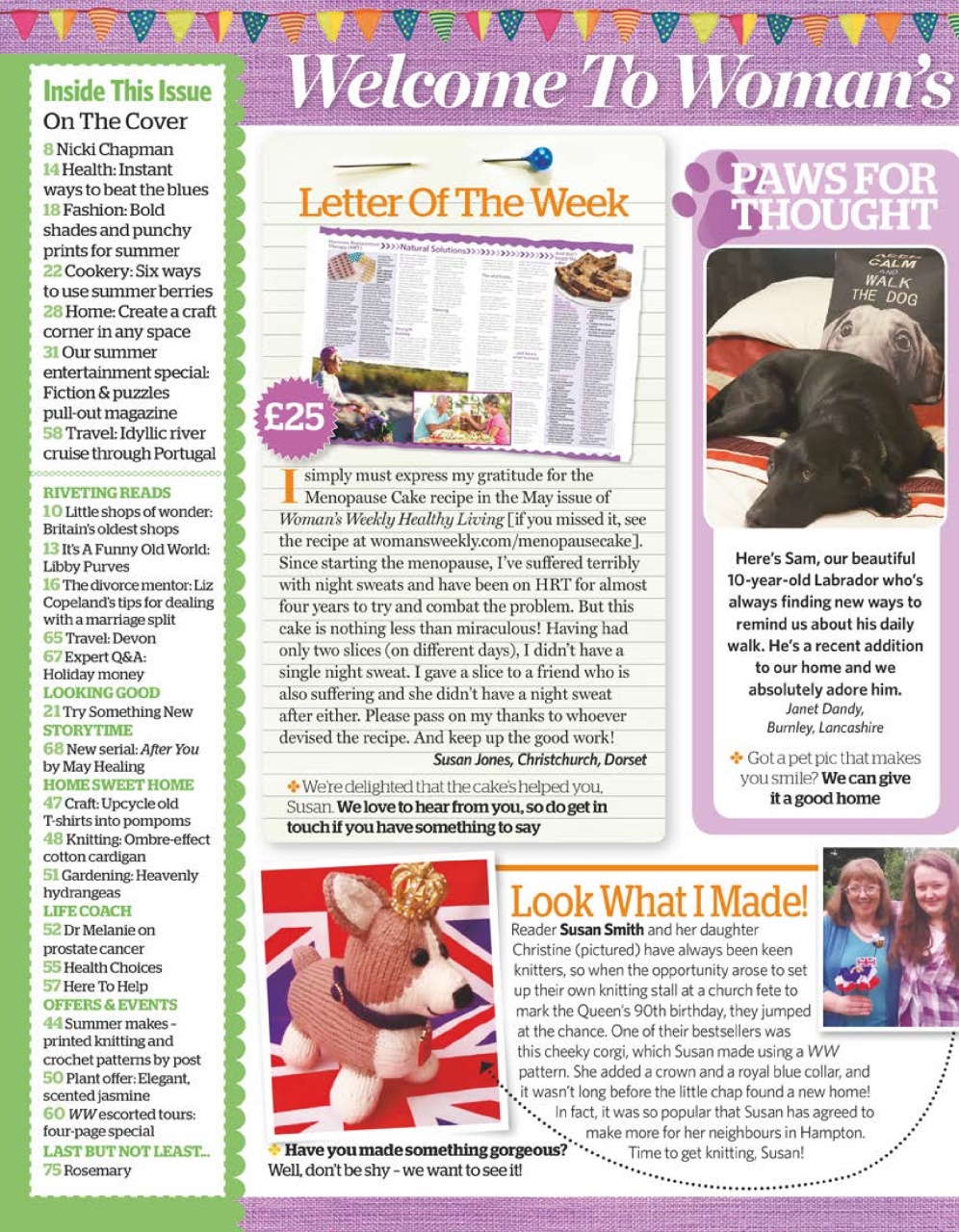 Woman's Weekly Preview Pages