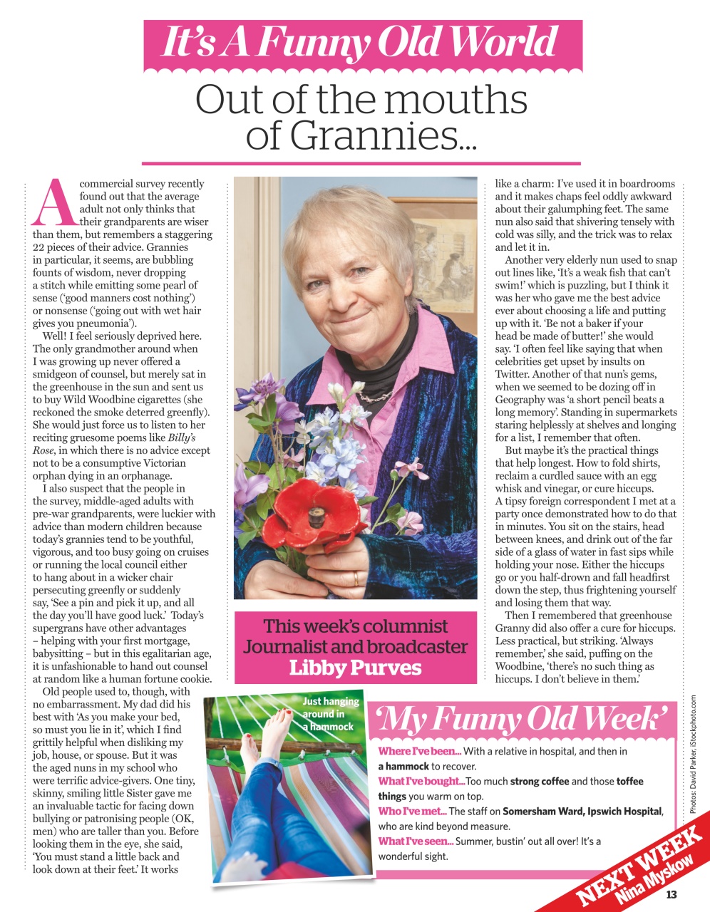 Woman's Weekly Preview Pages
