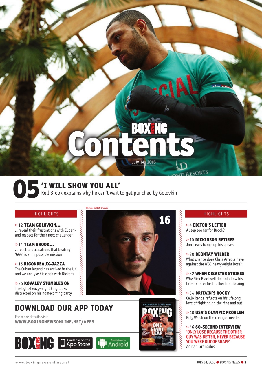 Boxing News Preview Pages