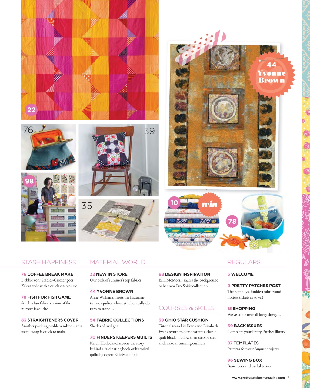 Pretty Patches Magazine Preview Pages