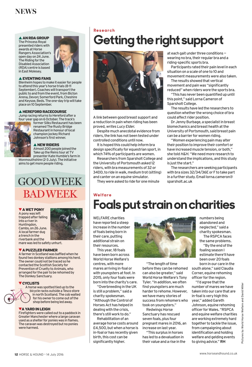 Horse & Hound Preview Pages