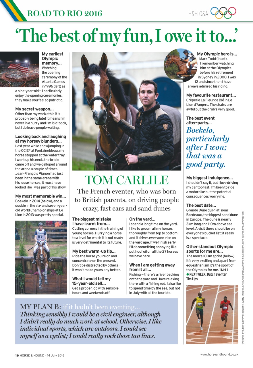 Horse & Hound Preview Pages