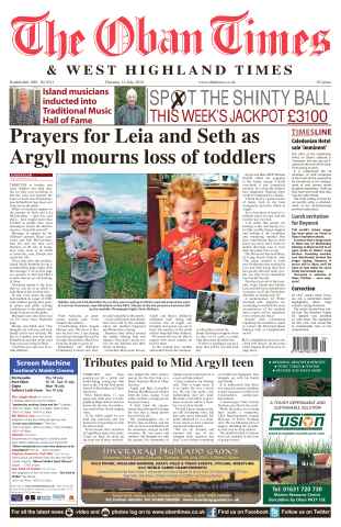 The Oban Times & Lochaber Times issue 14th July 2016