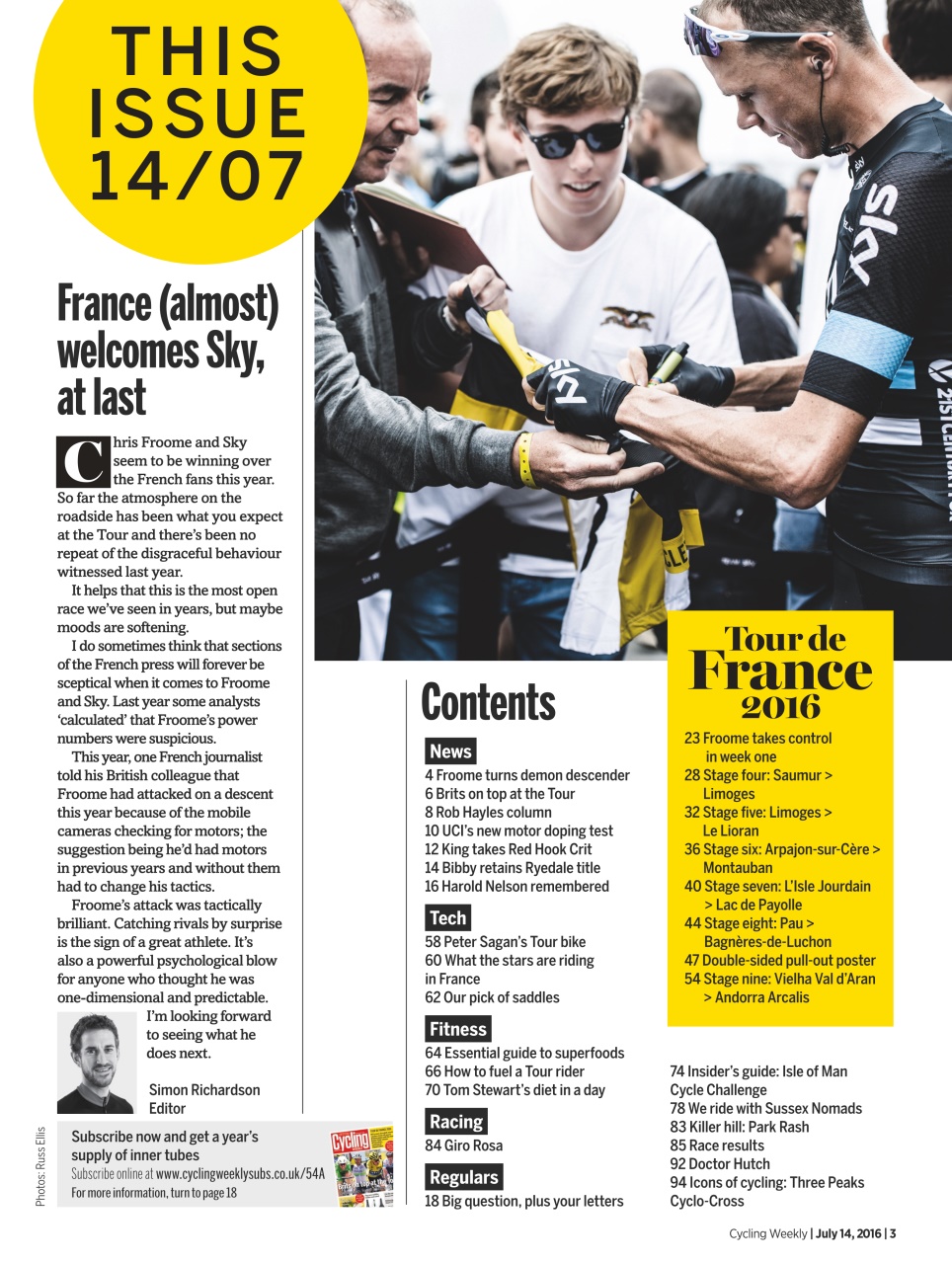 Cycling Weekly Preview Pages