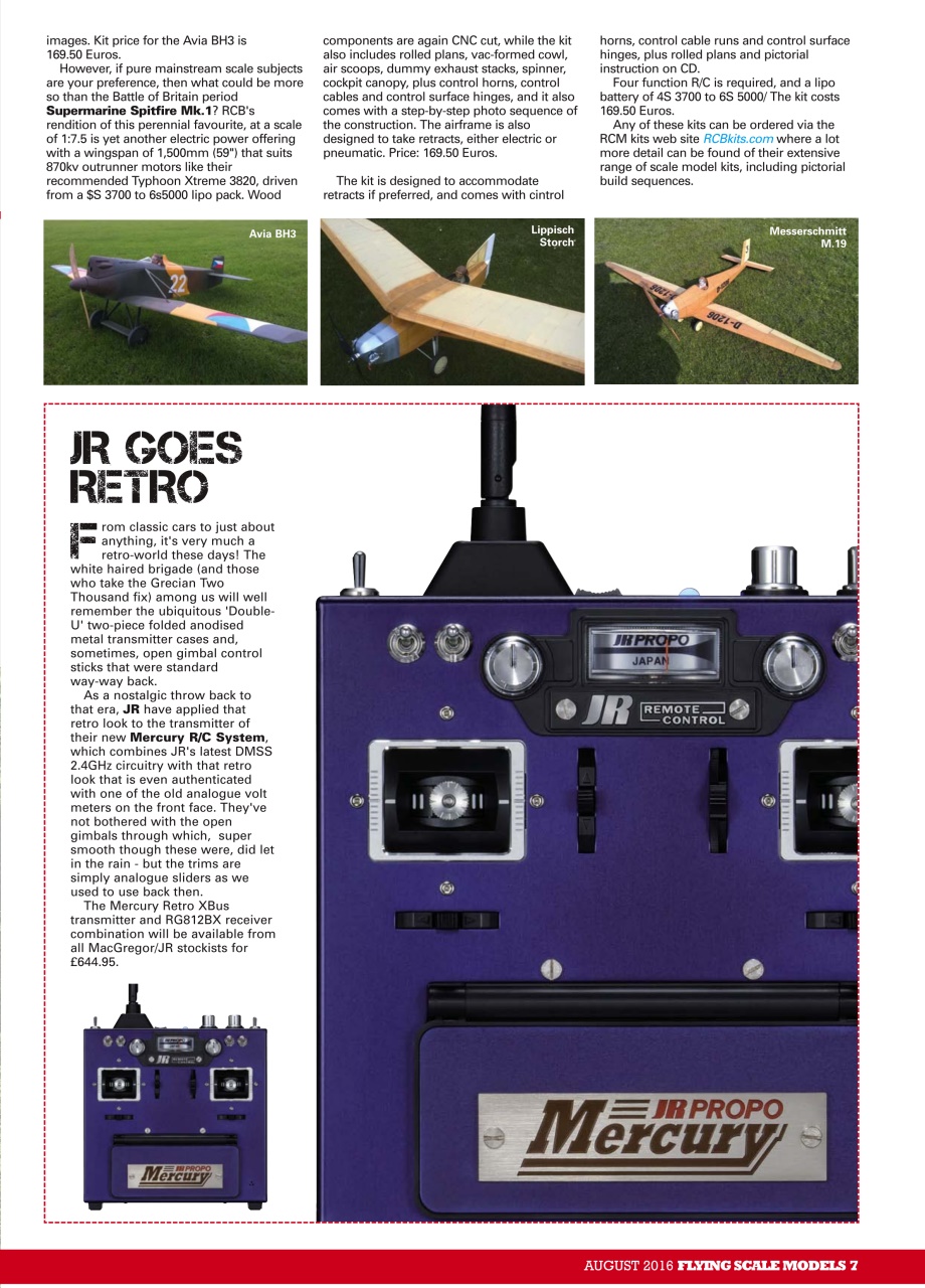 Flying Scale Models Preview Pages