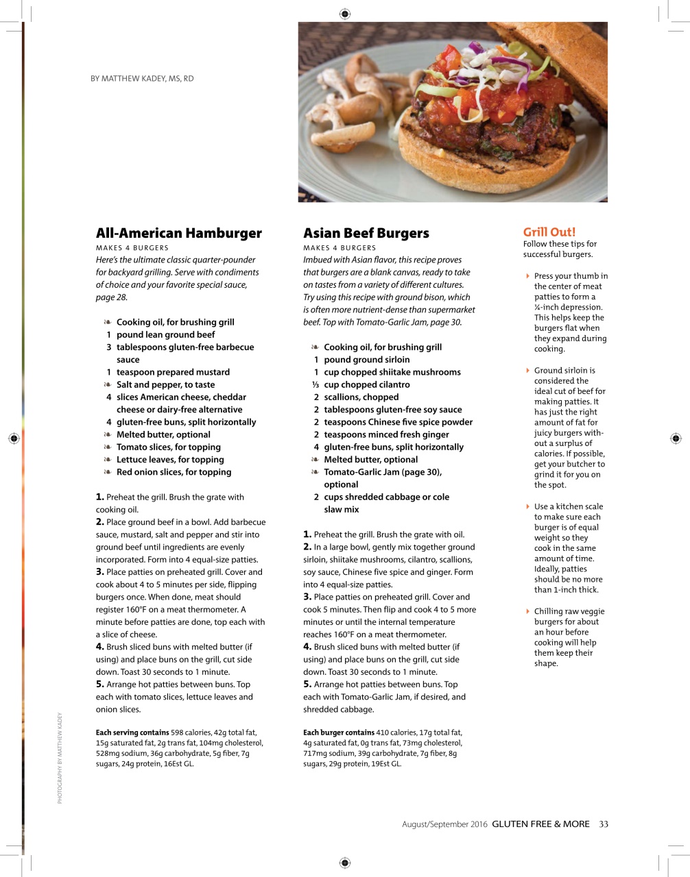 Gluten Free & More Preview Pages