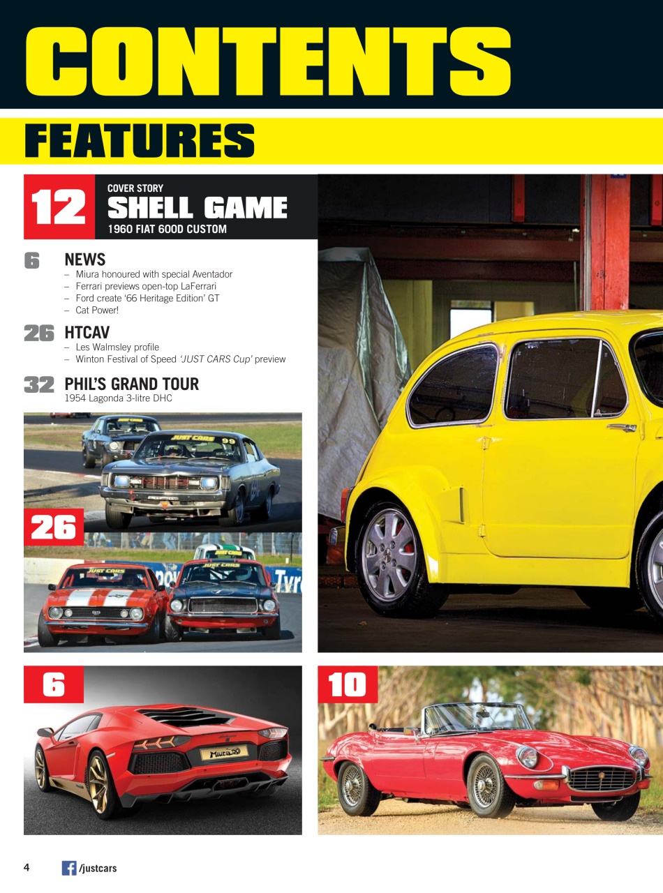 JUST CARS Preview Pages