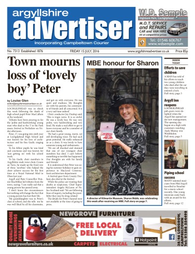 Argyllshire Advertiser issue 