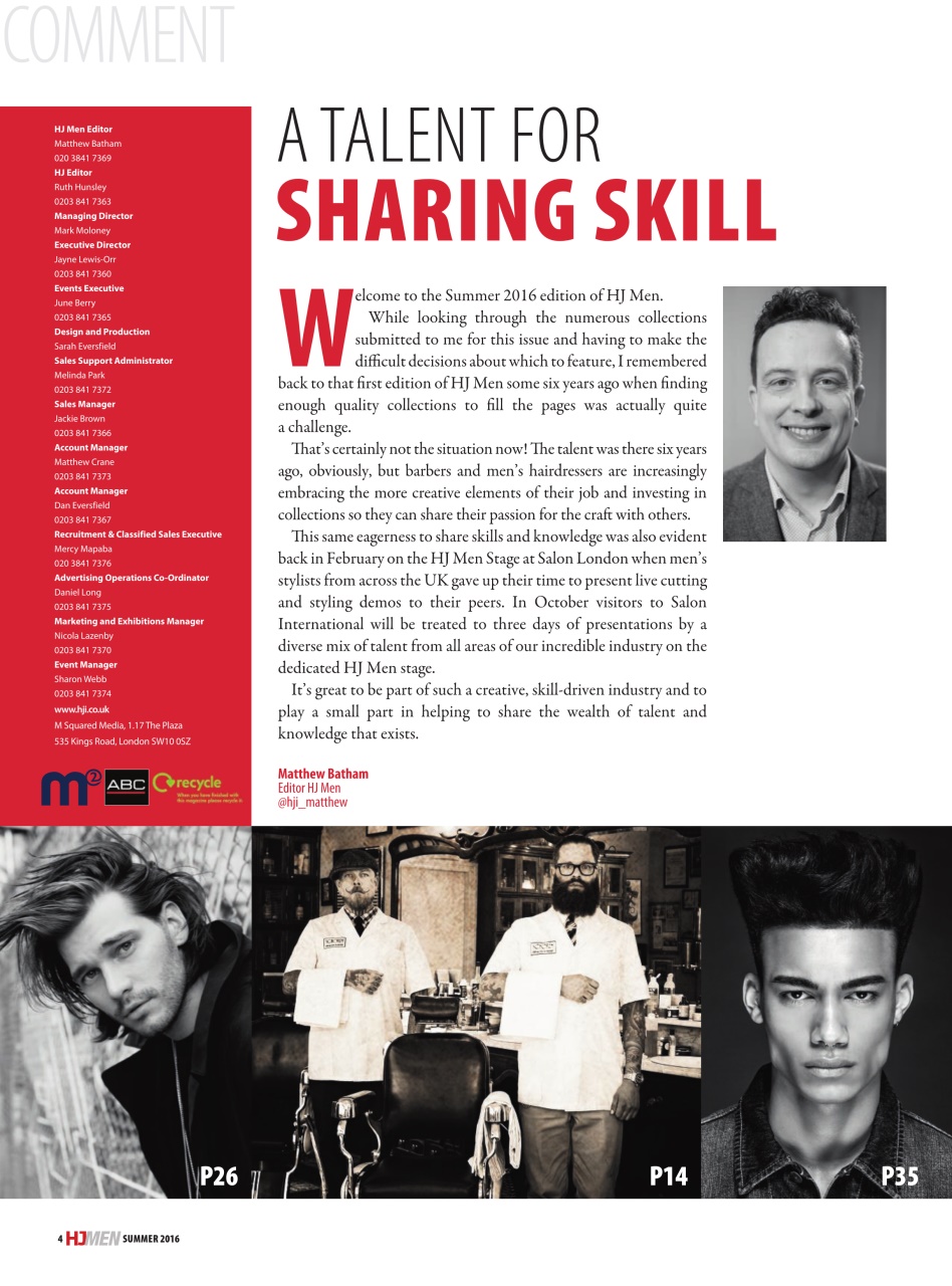 Hairdressers Journal Preview Pages