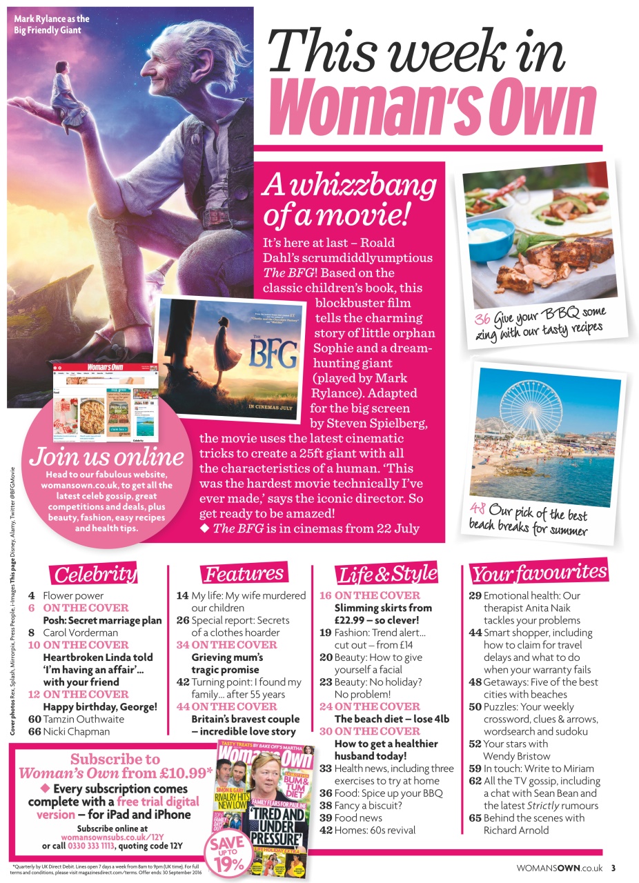 Woman's Own Preview Pages