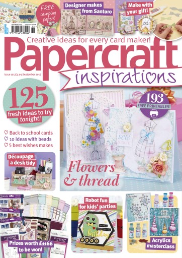 Papercraft Inspirations issue 