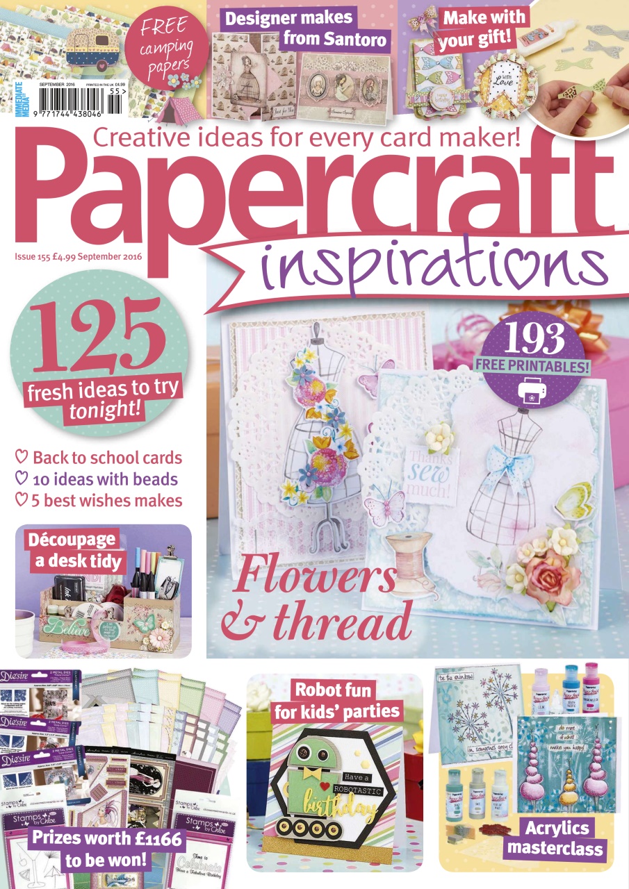 Papercraft Inspirations Preview Pages