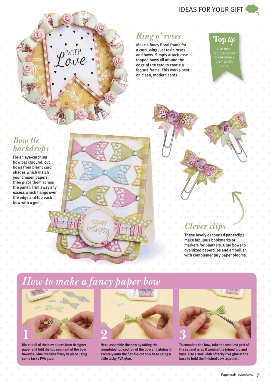 Papercraft Inspirations Preview Pages