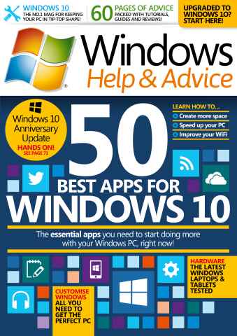Windows Help & Advice issue September 2016