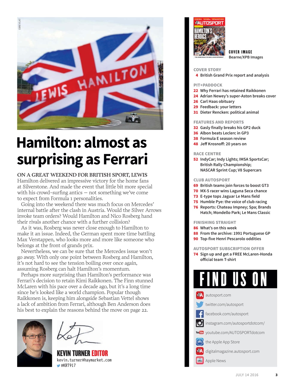 Autosport Preview Pages