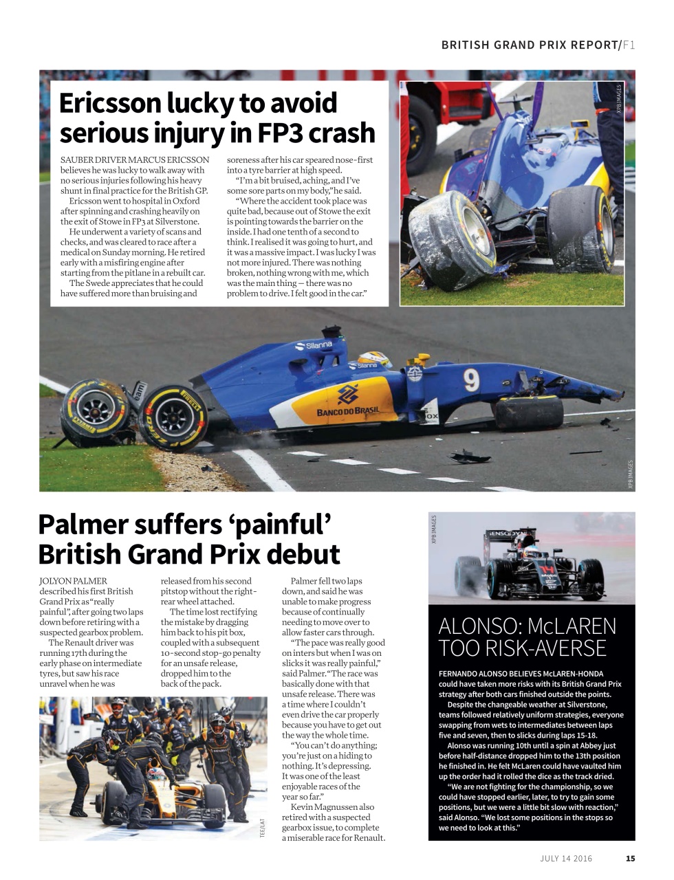 Autosport Preview Pages