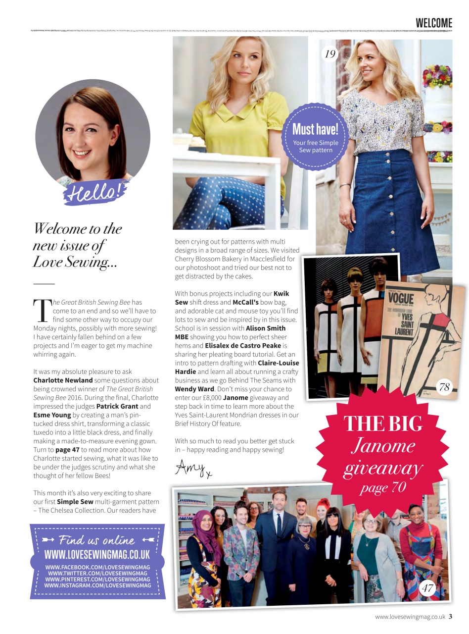 Love Sewing Preview Pages