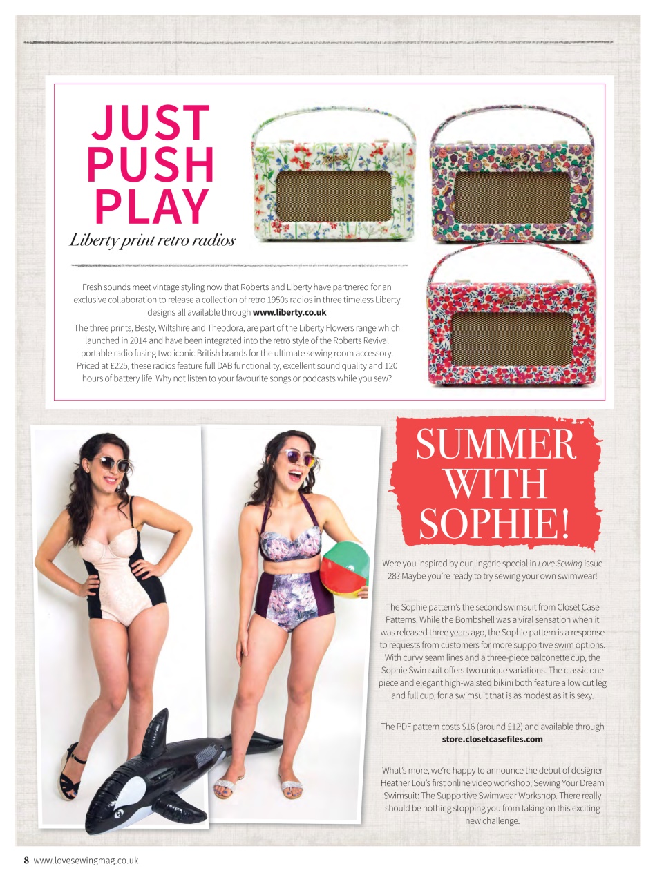 Love Sewing Preview Pages