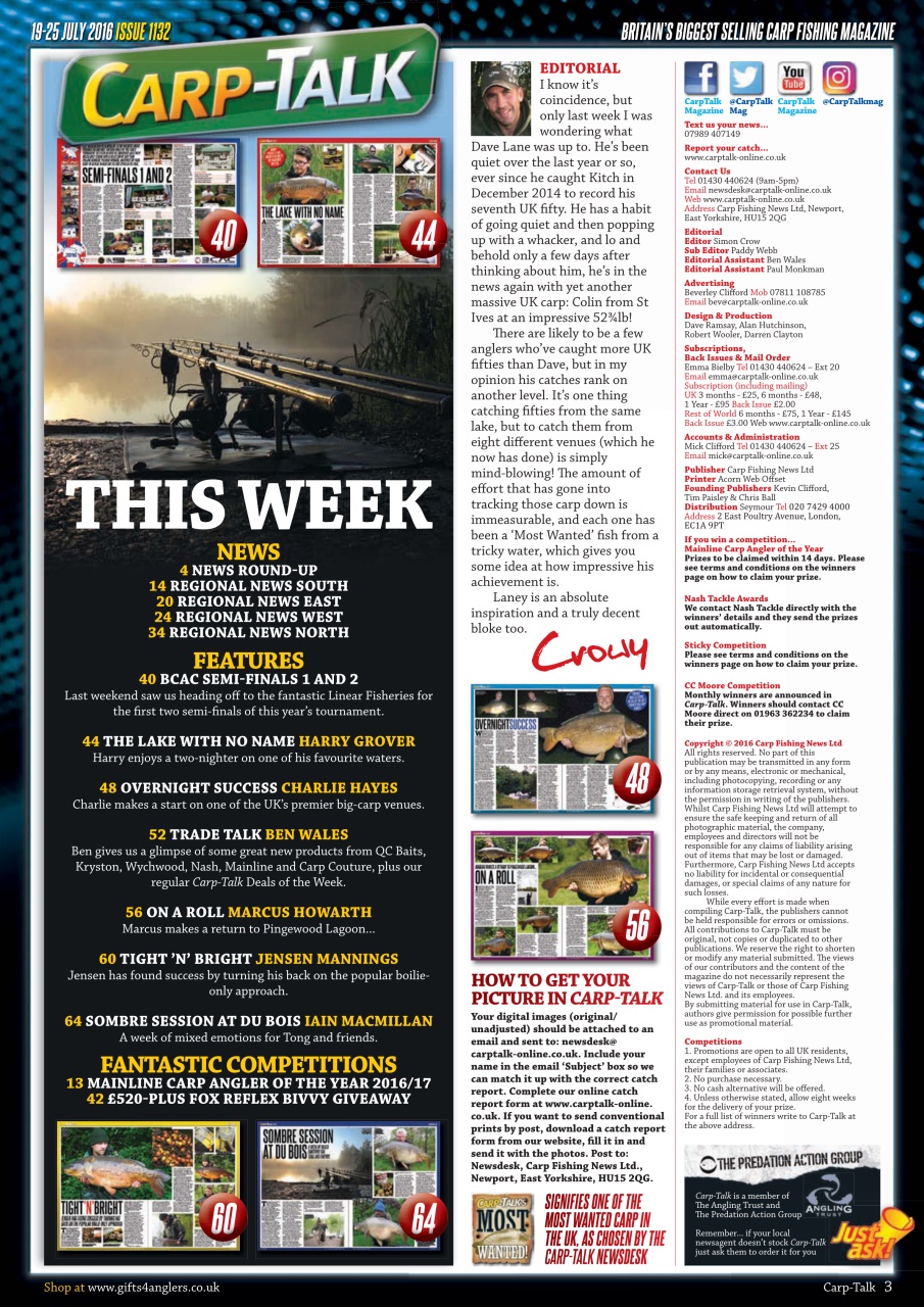 Carp-Talk Preview Pages