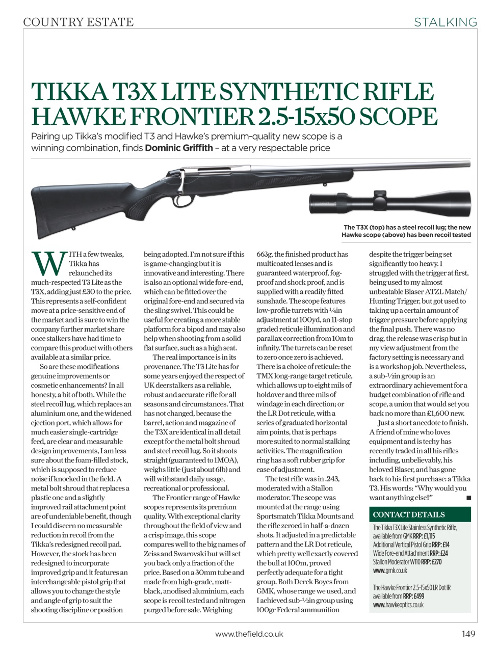 The Field Preview Pages