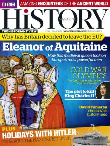 History Extra Magazine issue August 2016