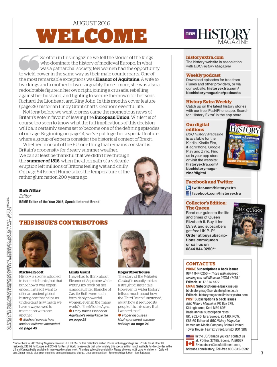 History Extra Magazine Preview Pages