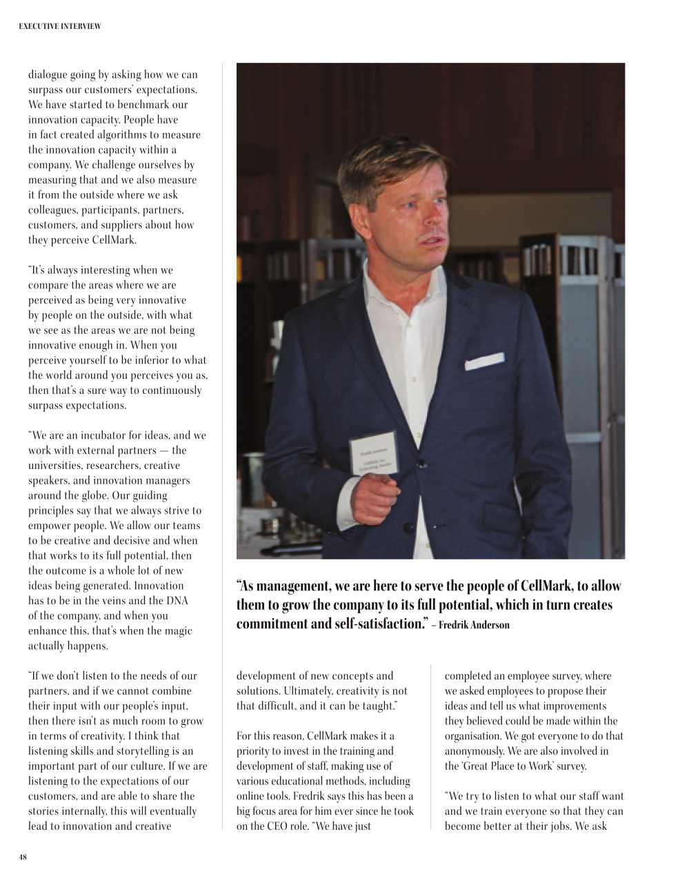 The CEO Magazine EMEA Preview Pages