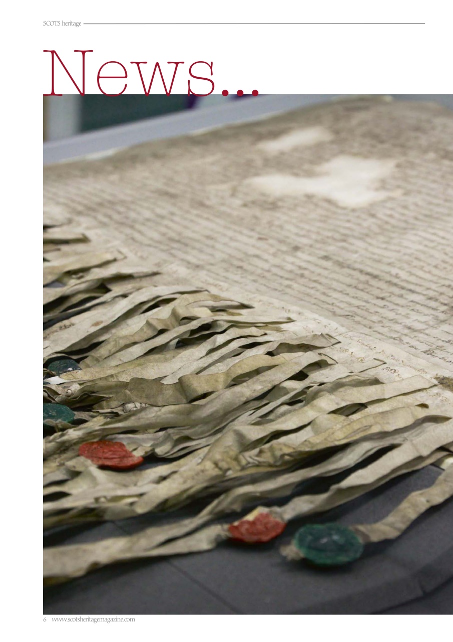 Scots Heritage Magazine Preview Pages