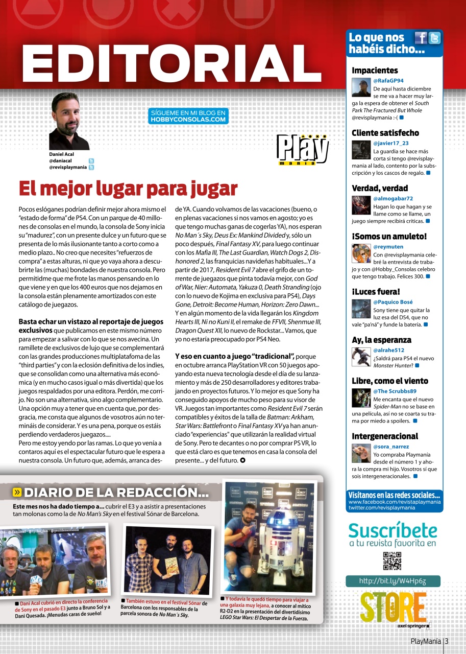 Playmania Preview Pages