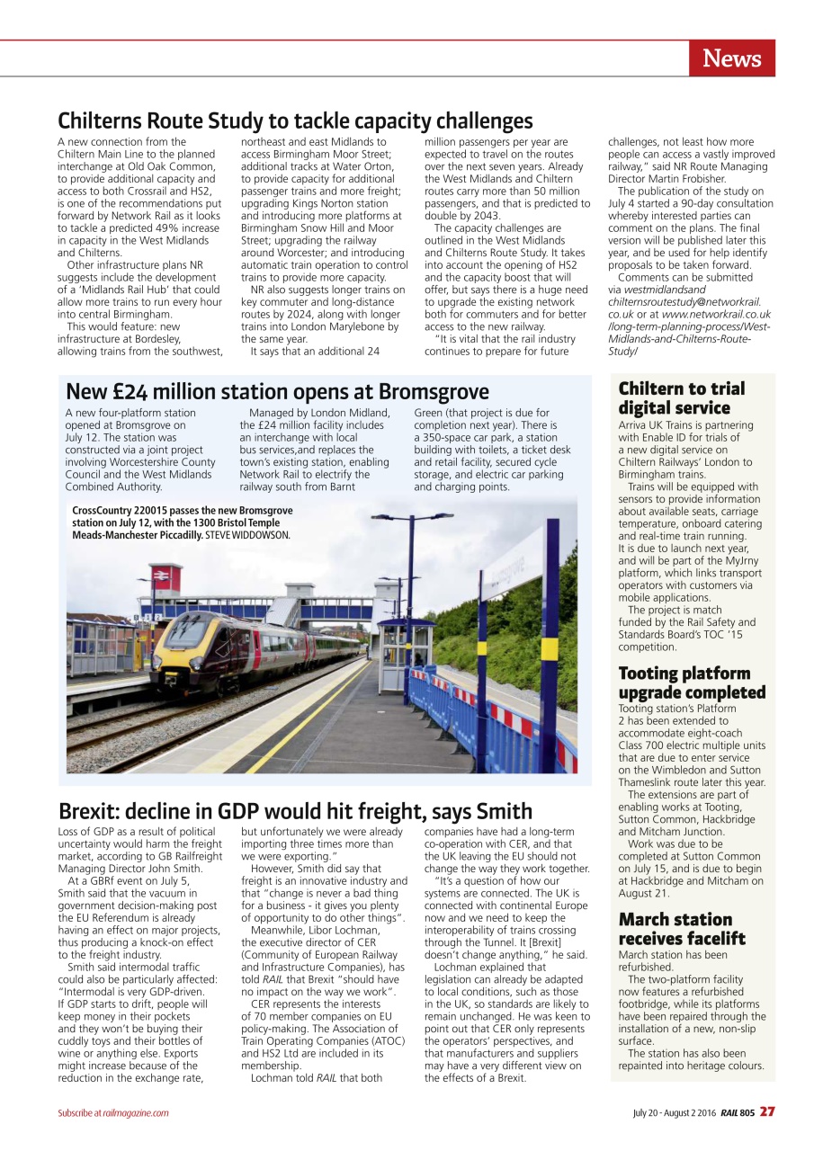 Rail Preview Pages