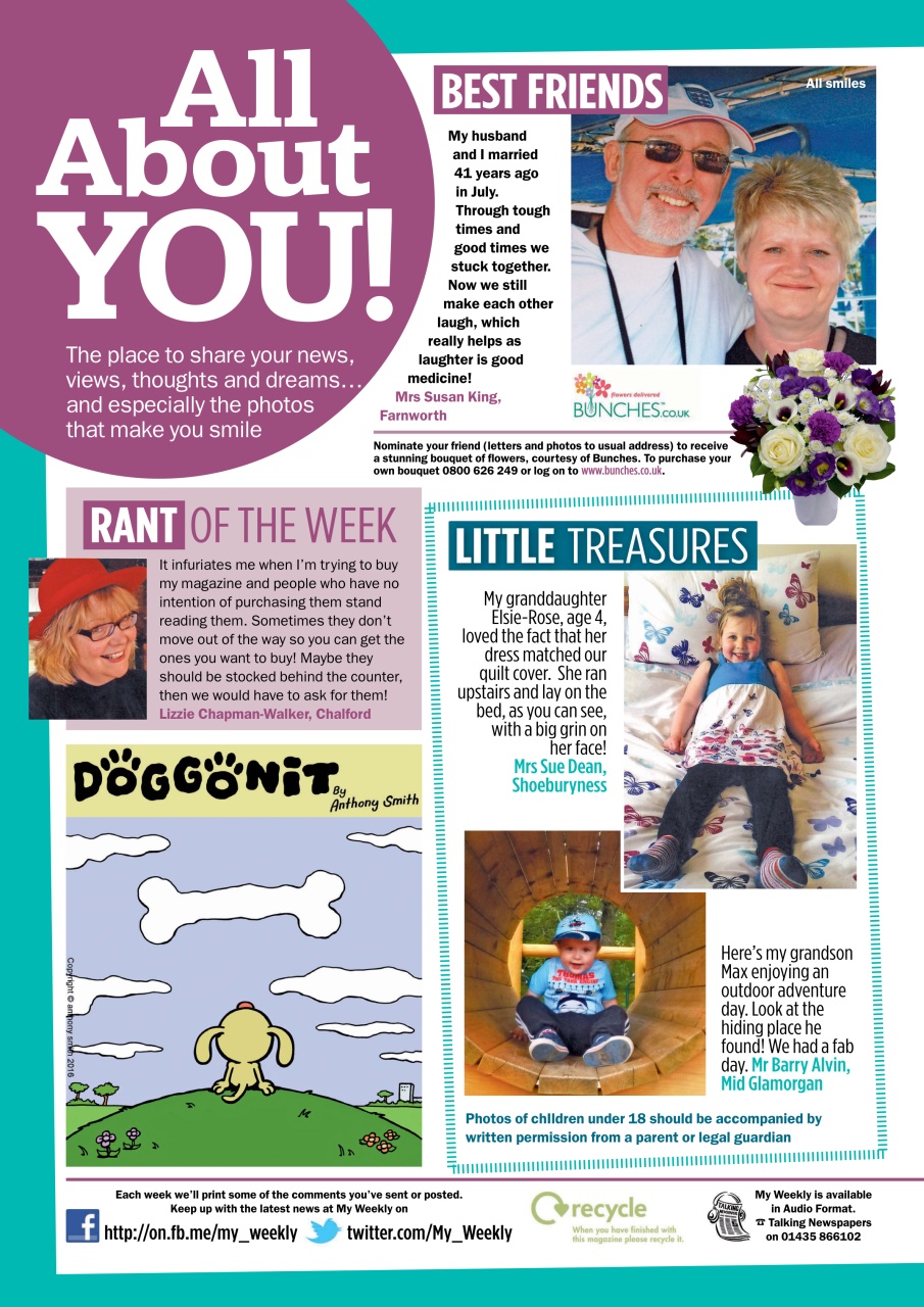 My Weekly Preview Pages