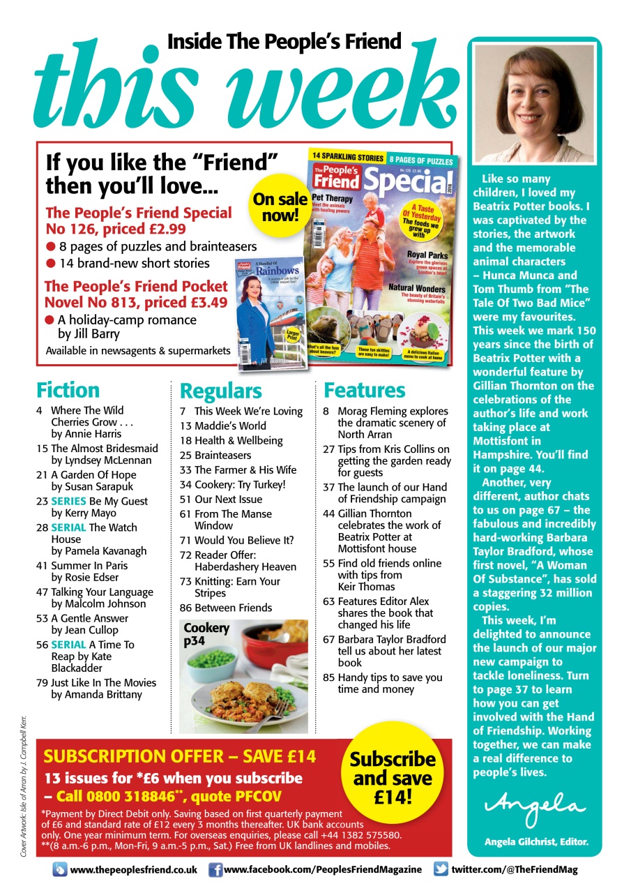 The People’s Friend Preview Pages