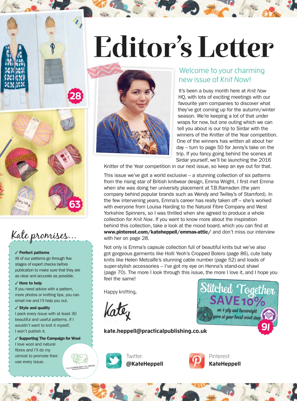 Knit Now Preview Pages