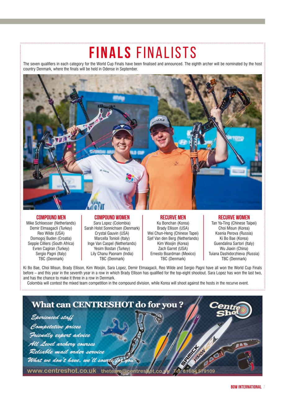 Bow International Preview Pages