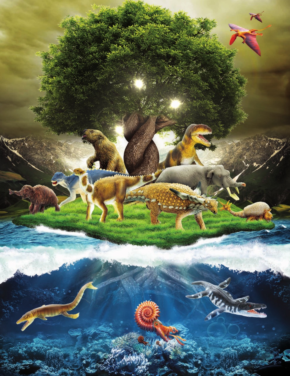 Prehistoric Times Preview Pages