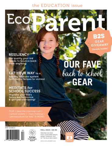 Ecoparent Magazine issue Fall 2016