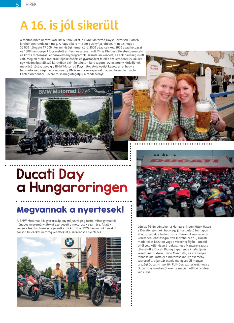 SuperBike Hungary Preview Pages