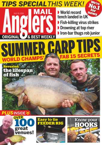 Anglers Mail issue 19th July 2016