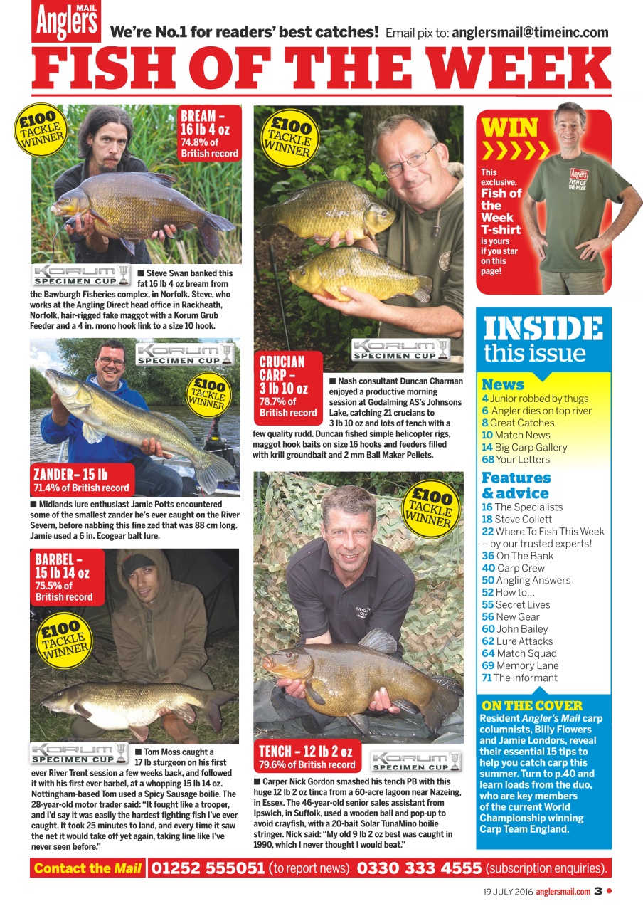 Anglers Mail Preview Pages