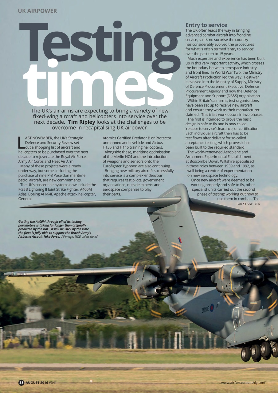 AirForces Monthly Preview Pages