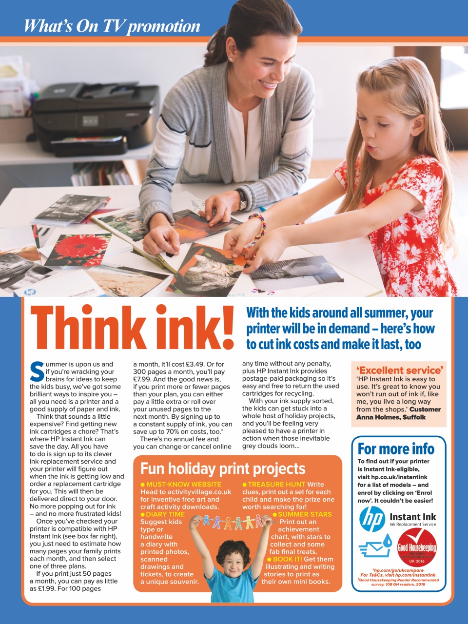 What's on TV Preview Pages