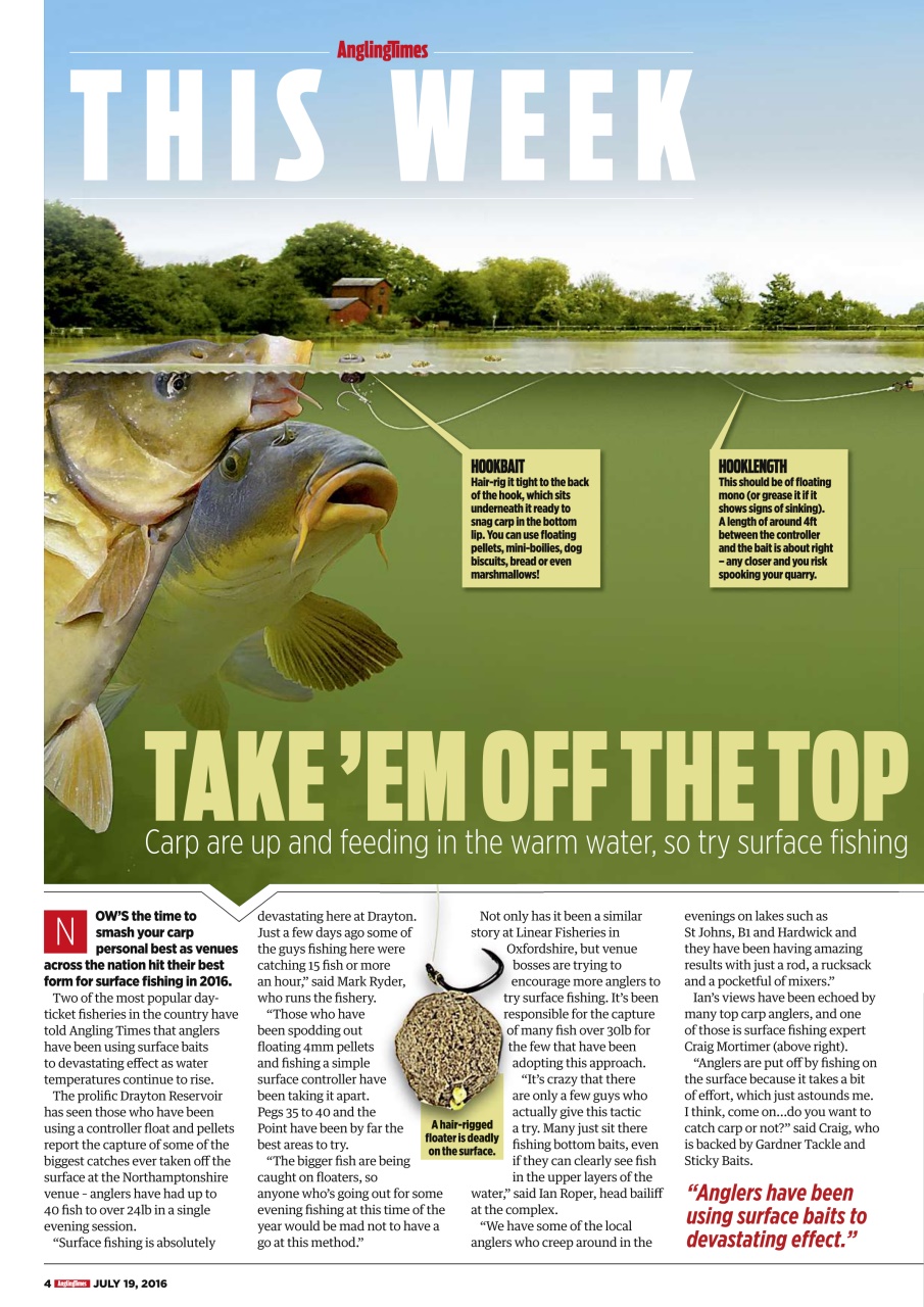 Angling Times Preview Pages