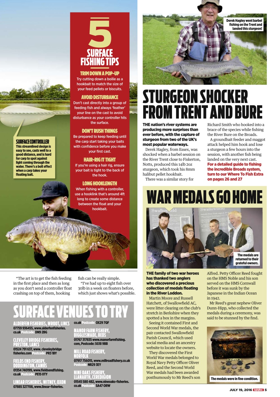 Angling Times Preview Pages