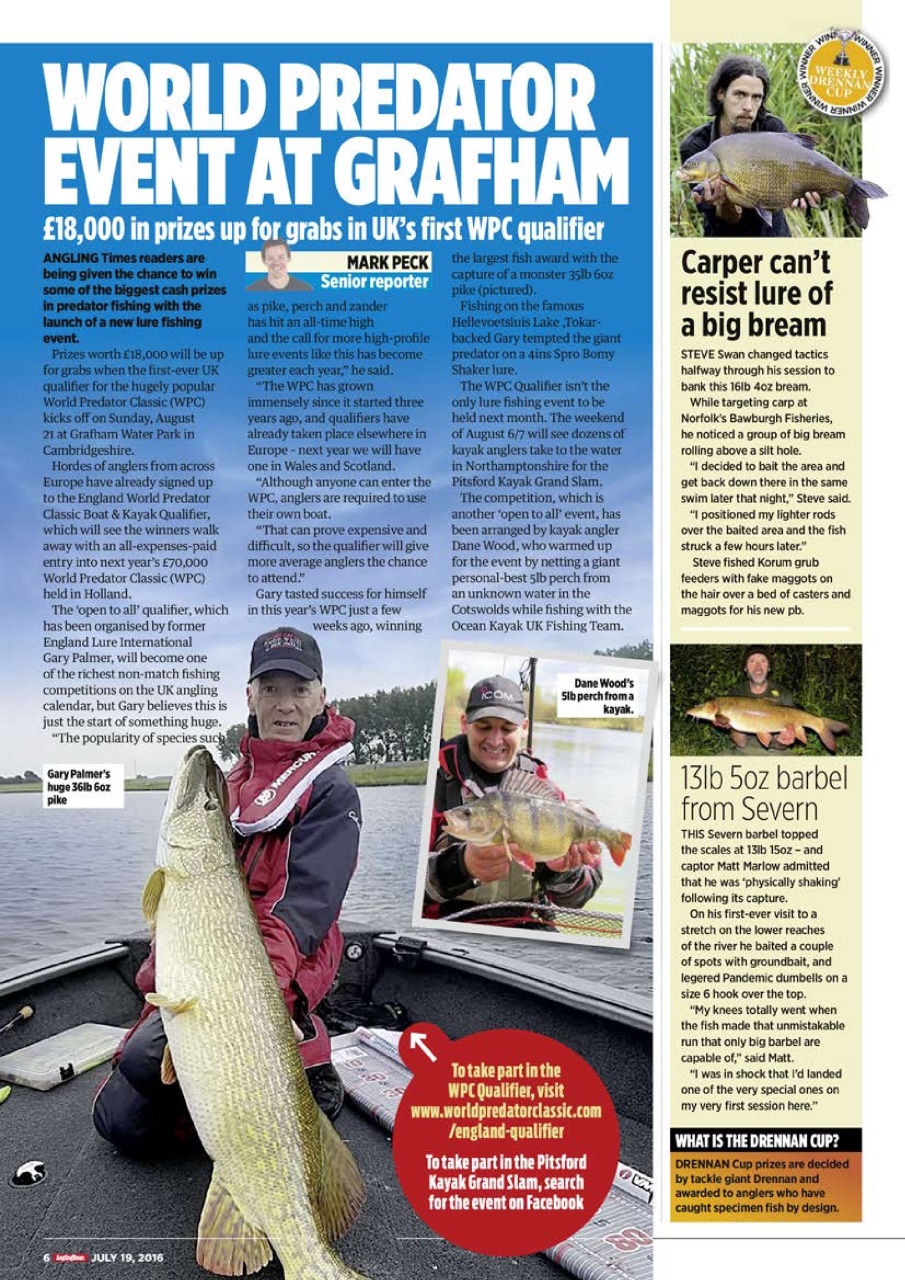 Angling Times Preview Pages