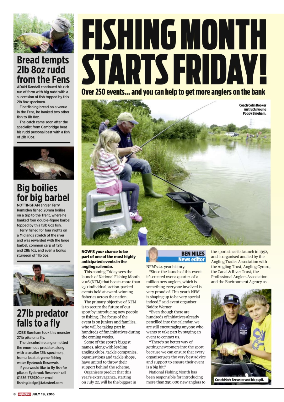 Angling Times Preview Pages