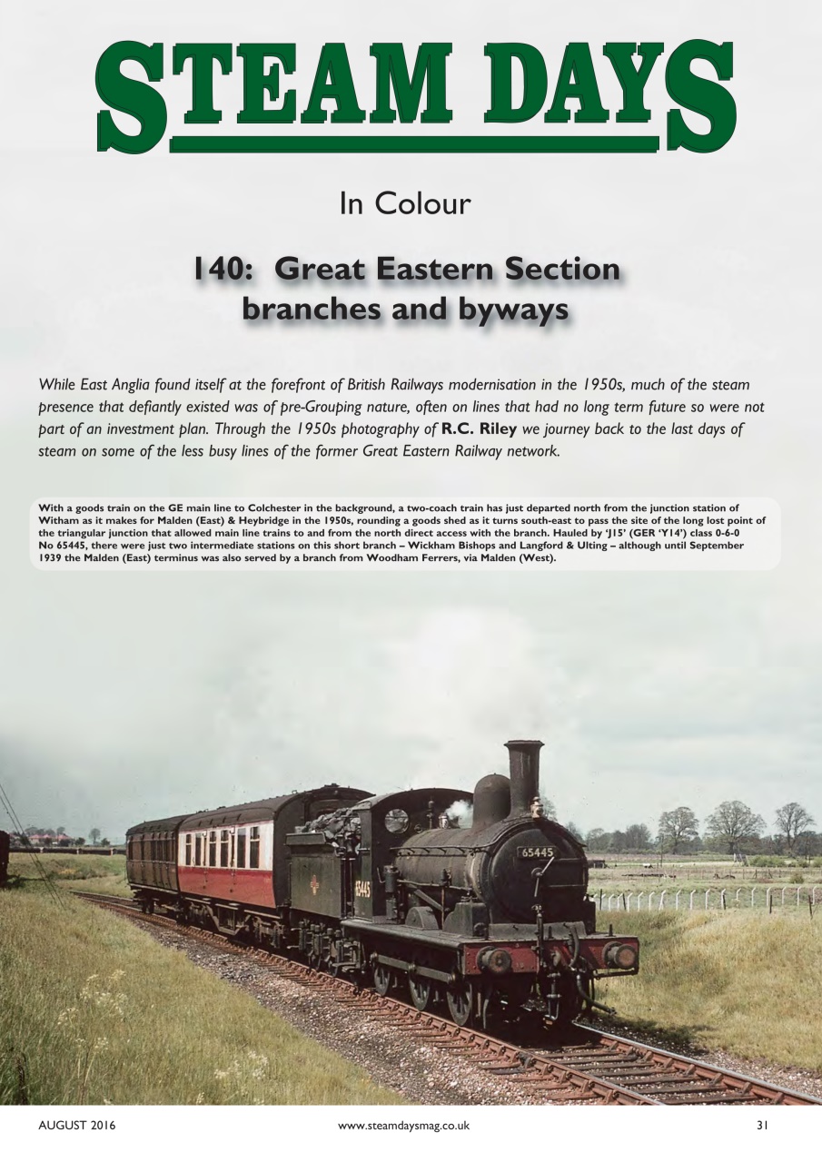 Steam Days Preview Pages